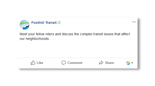 facebook post for bus boock