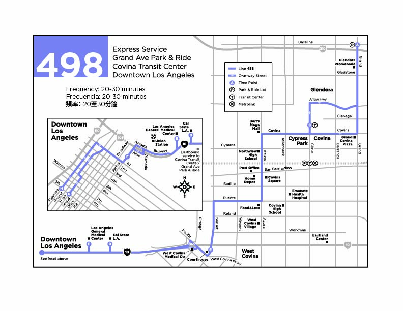 map of the proposed Line 498