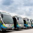 a line of Foothill Transit buses