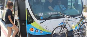 Bike on bus