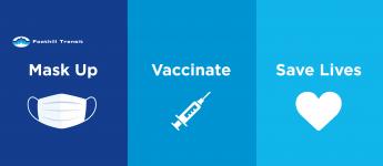 マスクアップ - ワクチン接種 - 命を救う