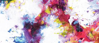colorful marble patterned art