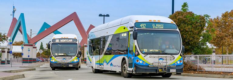Line 492 at Montclair Transit Center