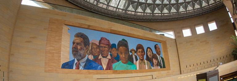Union Station mural