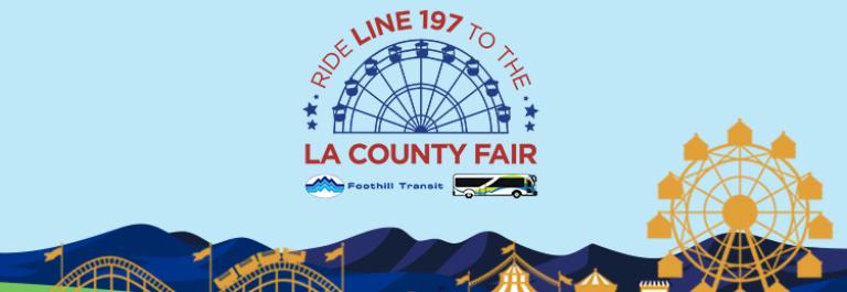 ໃຊ້ສາຍ 197 ໄປງານຕະຫຼາດນັດ LA County Fair!