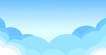a blue sky with clouds